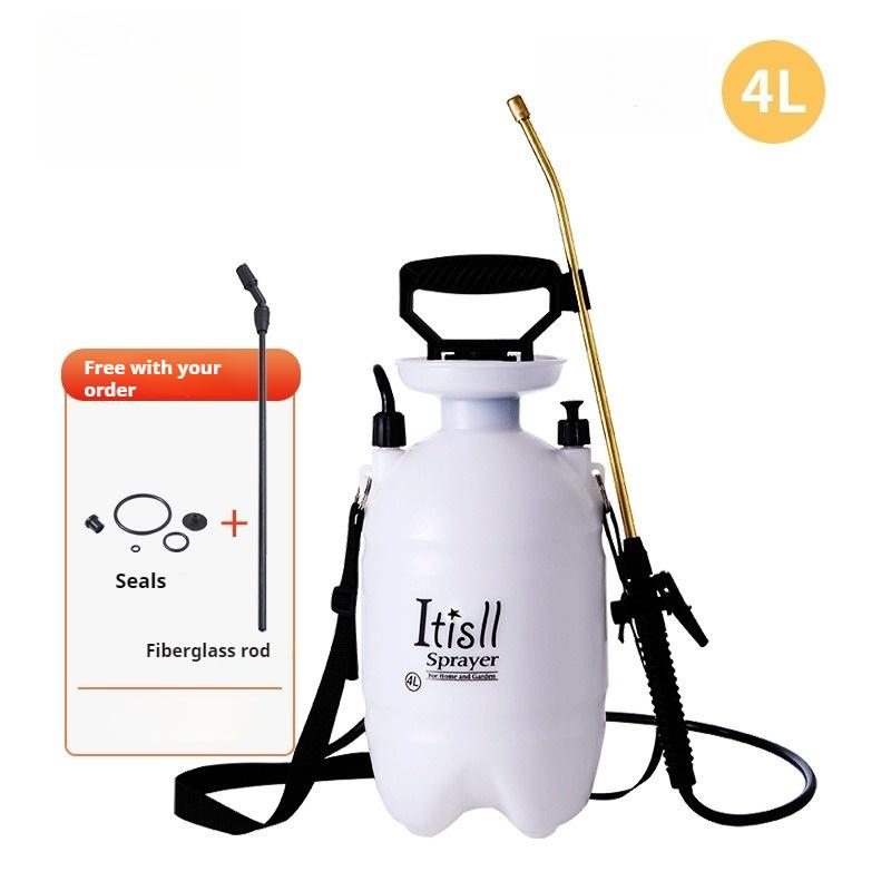 4 л Плечевой Опрыскиватель с Воздушным Давлением Садовый Дождеватель Опрыскиватель для Полива Дезинфицирующий Опрыскиватель 4L