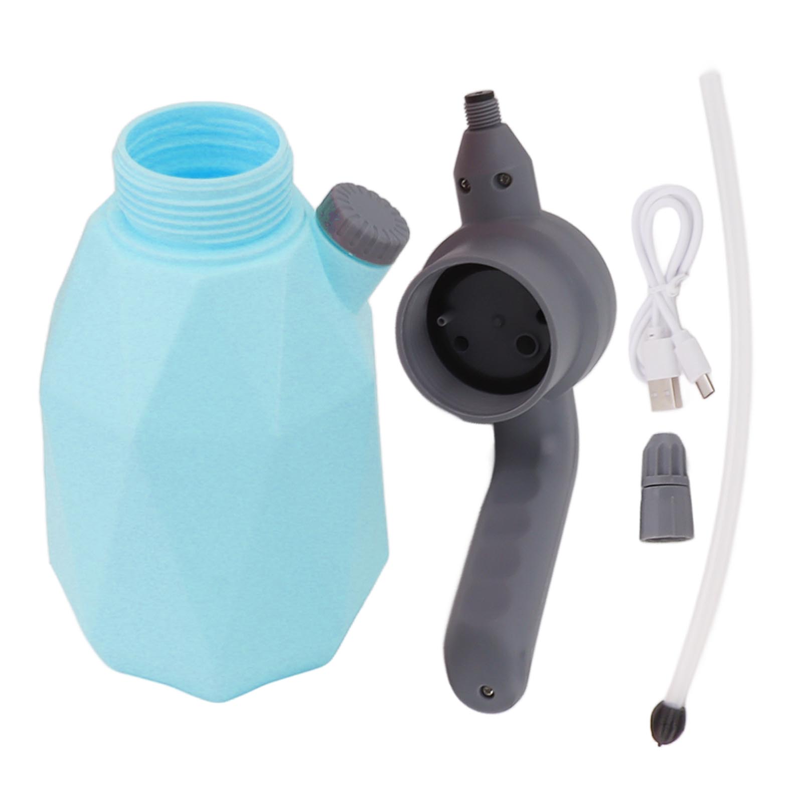 2 л Электрический опрыскиватель Дом Сад Маленький аккумуляторный опрыскиватель Дождеватель Автоматический опрыскиватель для полива синий