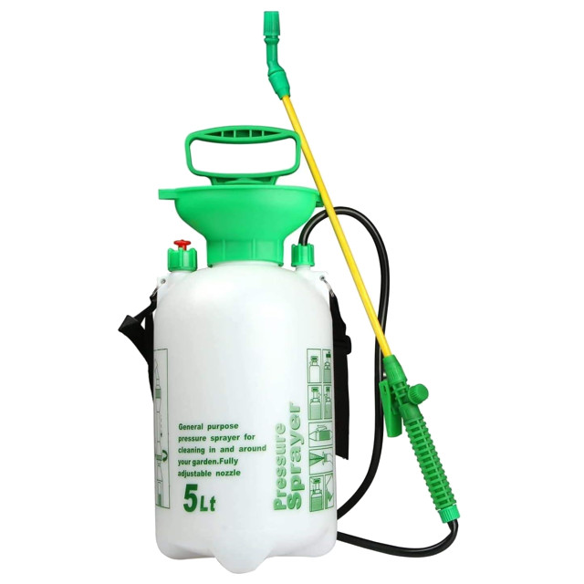 опрыскиватель помповый UGO LOKS 5л зеленый, белый