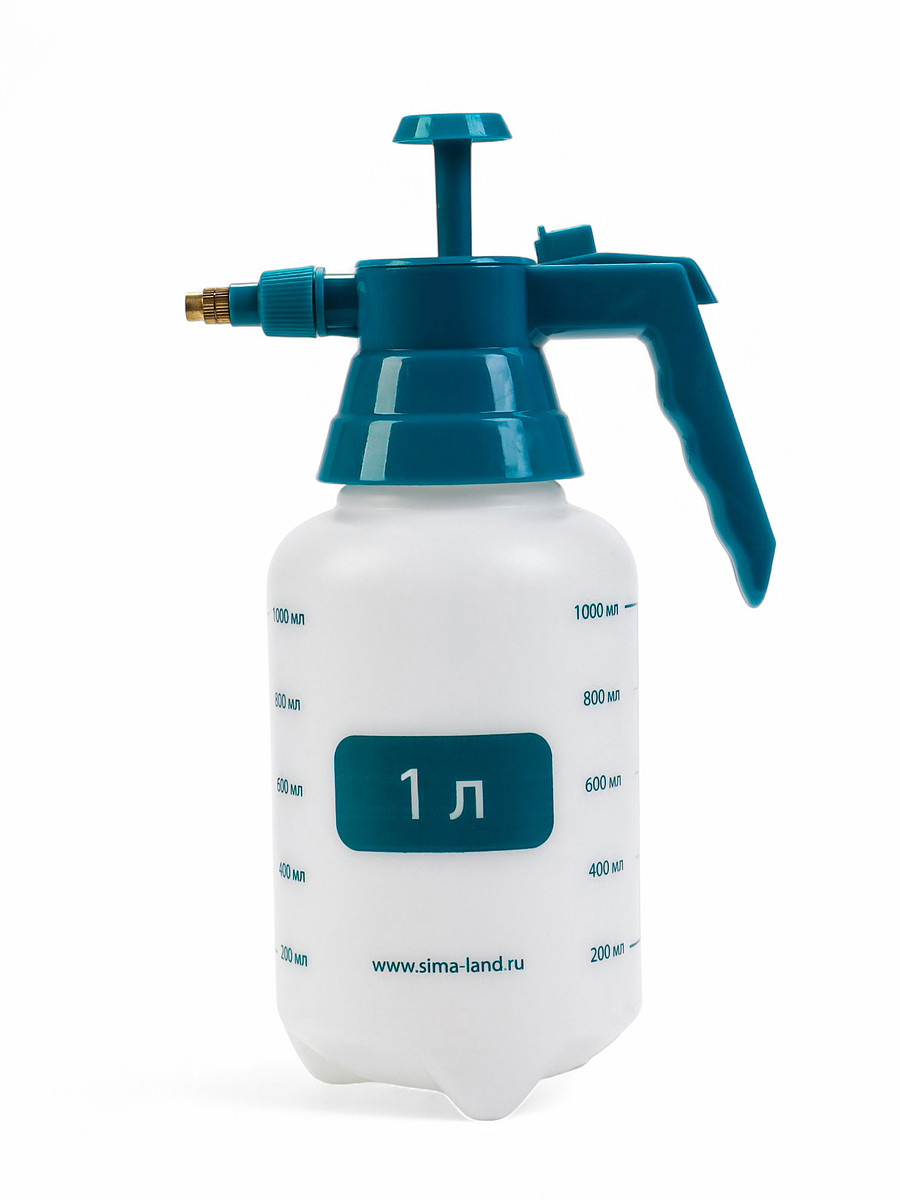 Опрыскиватель помповый, 1 л, пластик, greengo
